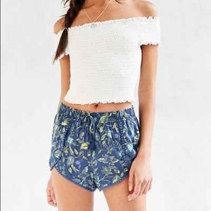 Urban Outfitters Dylan Printed Dolphin Short
